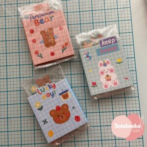 NOTAS ADHESIVAS - CUDERNO KAWAII - VARIOS MODELOS