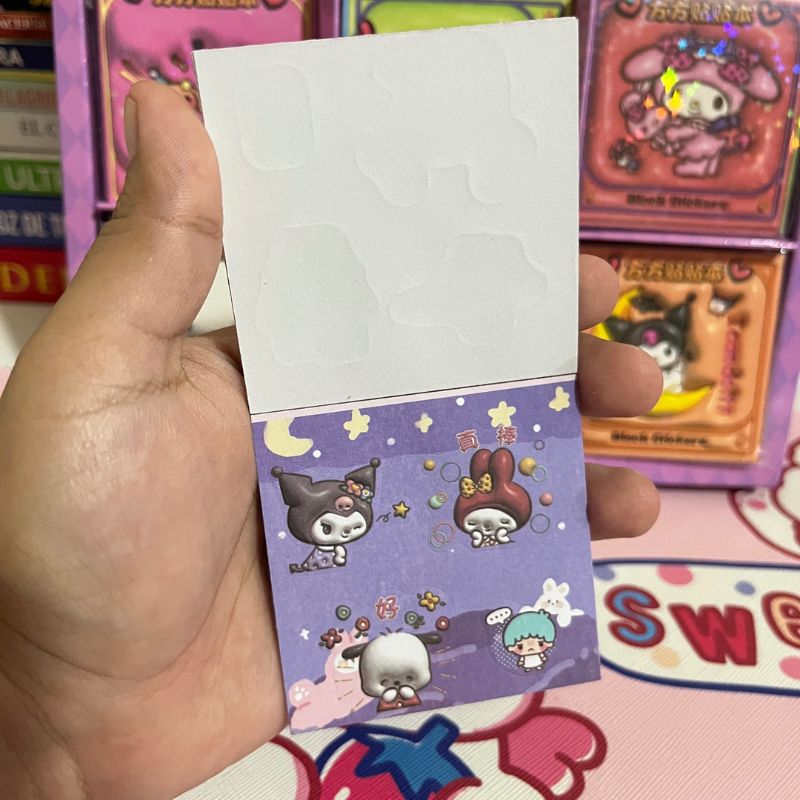 MINI LIBRO DE STICKERS SANRIO X 20 - Imagen 3