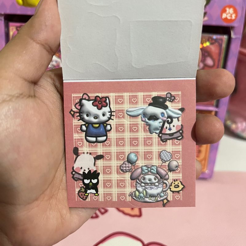 MINI LIBRO DE STICKERS SANRIO X 20 - Imagen 2