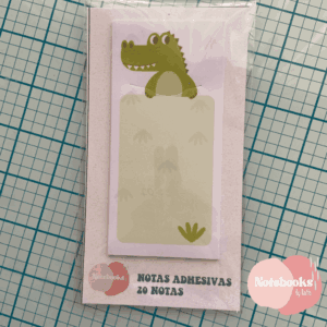 NOTAS ADHESIVAS - COCODRILO