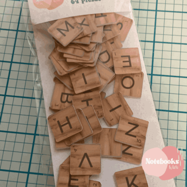 SET DE LETRAS SCRABBLE X64 - Imagen 2