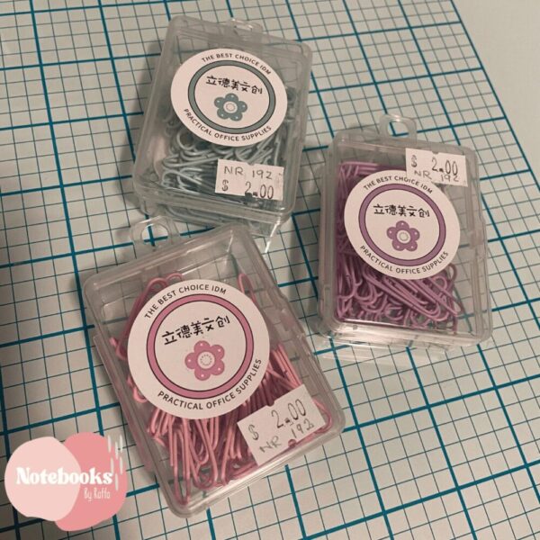CLIPS - COLORES PASTEL