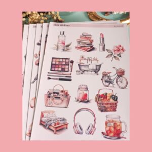 PLANTILLA DE STICKERS - DAILY LIFE