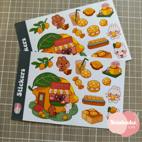 STICKERS KAWAII - LEMON PIE