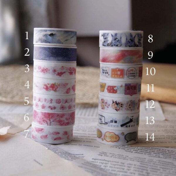 WASHI X2METROS
