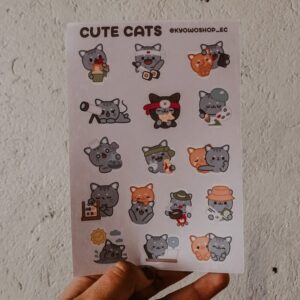 PLANTILLA CUTE CATS