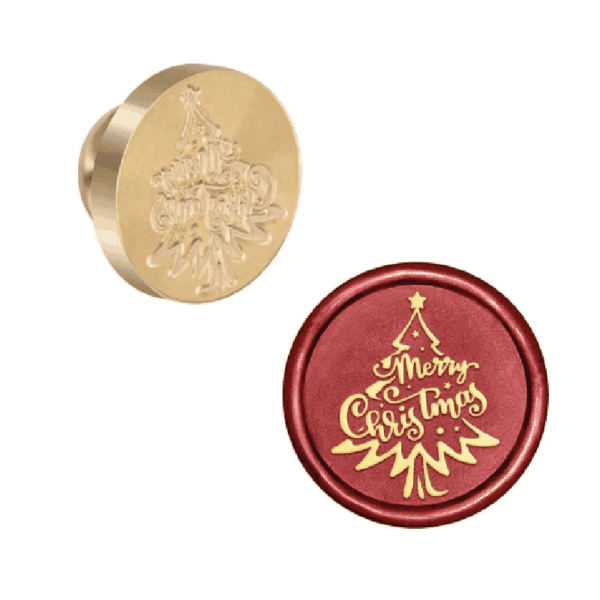 CABEZAL DE LACRE - ARBOL MERRY CHRISTMAS