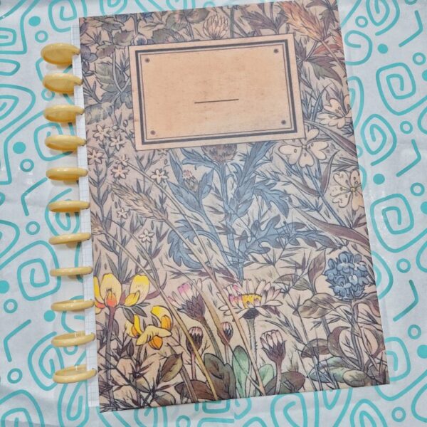 CUADERNO DE DISCOS A4 CUADROS - VINTAGE