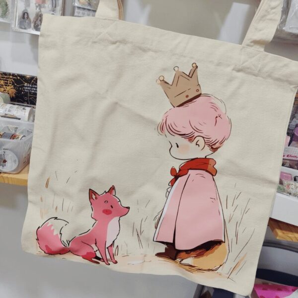 TOTE BAG - EL PRINCIPITO Y EL ZORRO