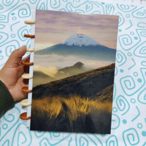 CUADERNO DE DISCOS A5 CUADROS – VOLCAN