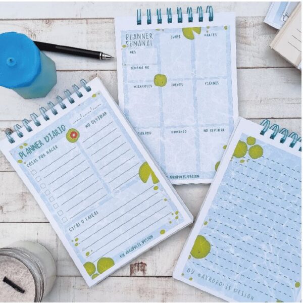 PLANNER DIARIO - VARIOS MODELOS