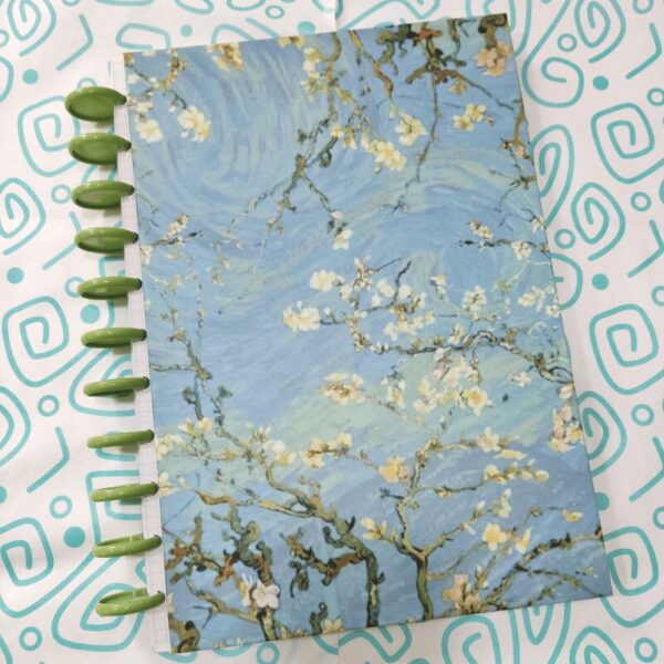 CUADERNO DE DISCOS A4 CUADROS- ARBOL DE CEREZOS