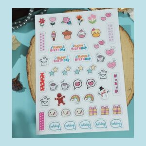 PLANTILLA DE STICKERS - CUTE