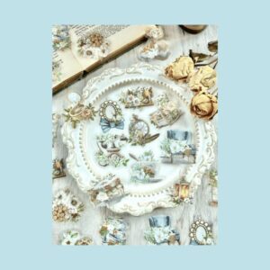 STICKERS PET - SET X 15 - DATE WITH FLOWERS