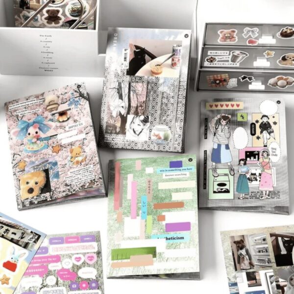 Revista de stickers - estilo japones