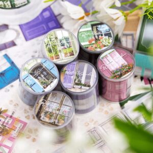 Washi tape - ventanas y puertas