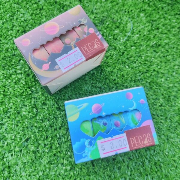 Washi tape planetas x4