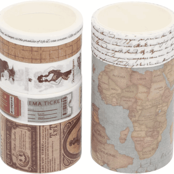 Washi tapes x7 vintage