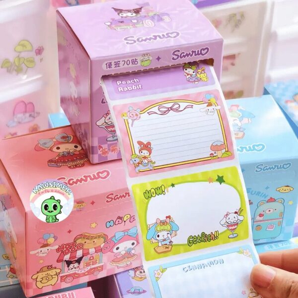 MEMBRETES ADHESIVOS SANRIO