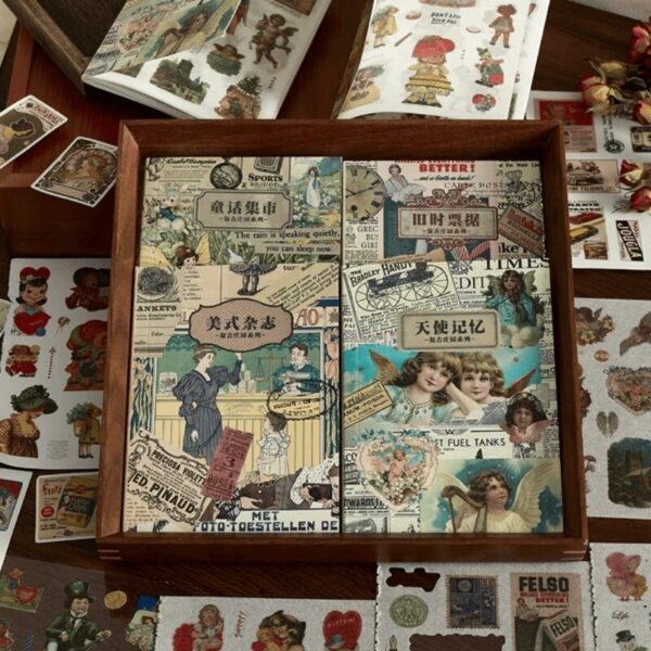Revista vintage de stickers x20h