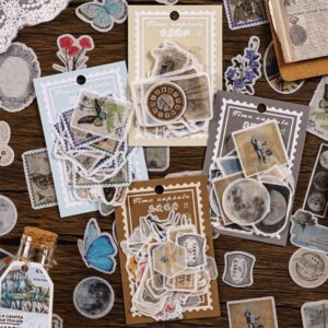 Set stickers semitransparentes x40 pzs