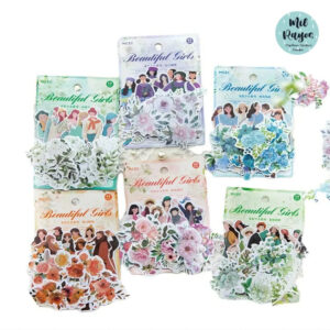 Stickers Beautiful Girl x40pcs