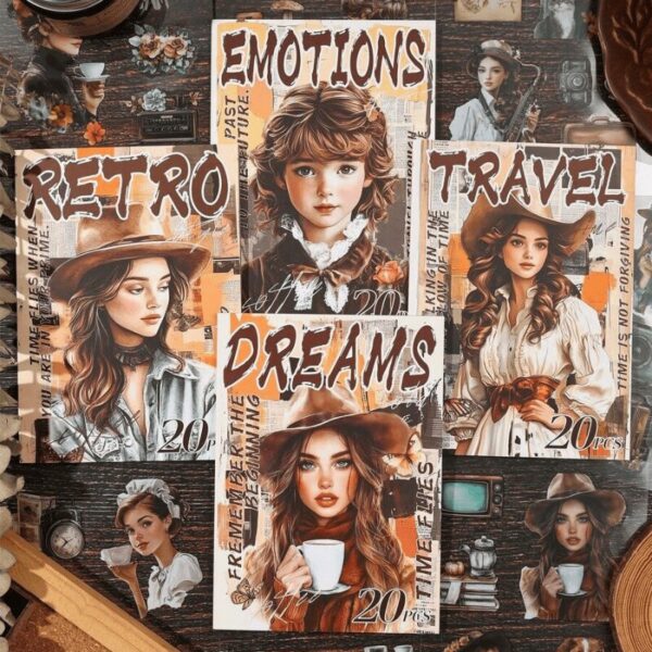 LIBRO DE STICKERS X20 - EMOTIONS