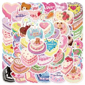 STICKERS - PASTELES - X5 AL AZAR