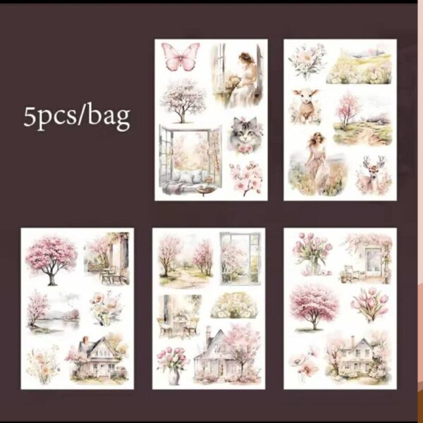 Stickers de Transferencia Rose Garden