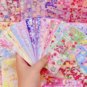 STICKER - KAWAII PLANCHA X3 - MODELOS AL AZAR