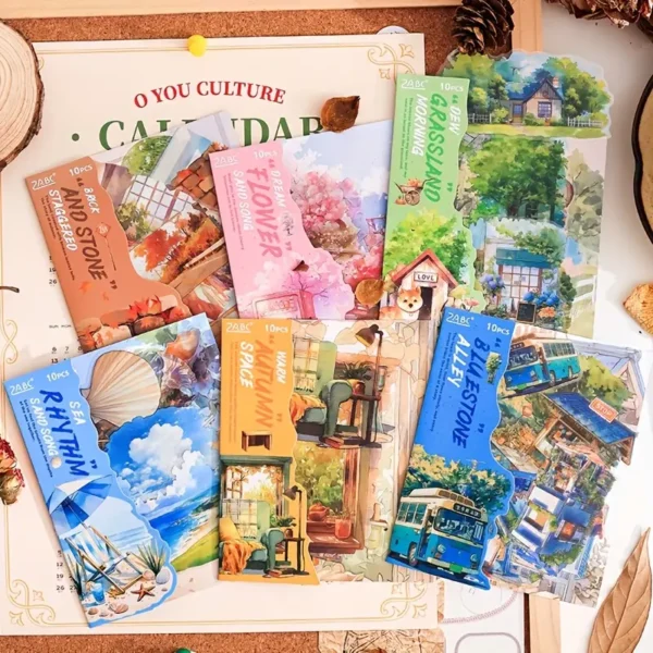 STICKER PET - MINI PAISAJE - X10