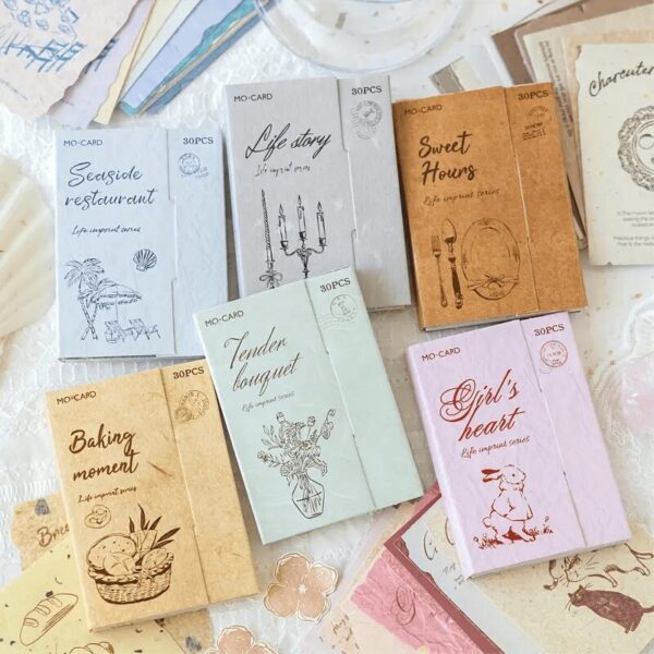 SET DECORATIVO - ETIQUETAS - X30