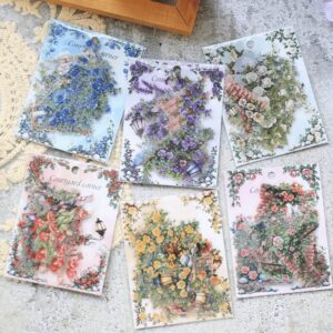 STICKER PET - ESQUINAS DE FLORES