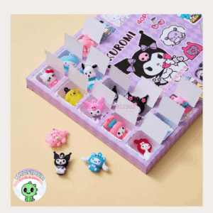 CAJA SORPRESA DE LLAVEROS DE SANRIO