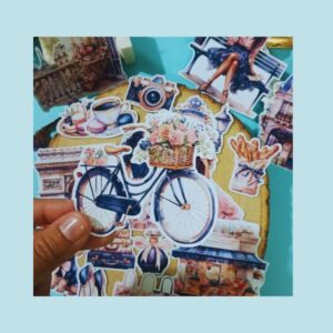BONJOUR PARIS - SET DE STICKERS
