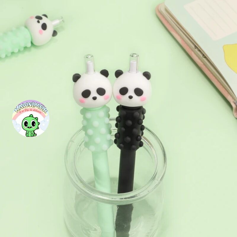 BOLÍGRAFO PANDA (MASAJEADOR)