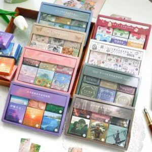 STICKERS VINTAGE CAJA X 300