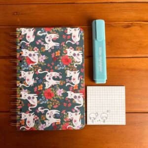 COMBO PLANNER GATITOS - VERDE