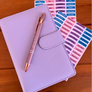 BINDER A6 - MORADO
