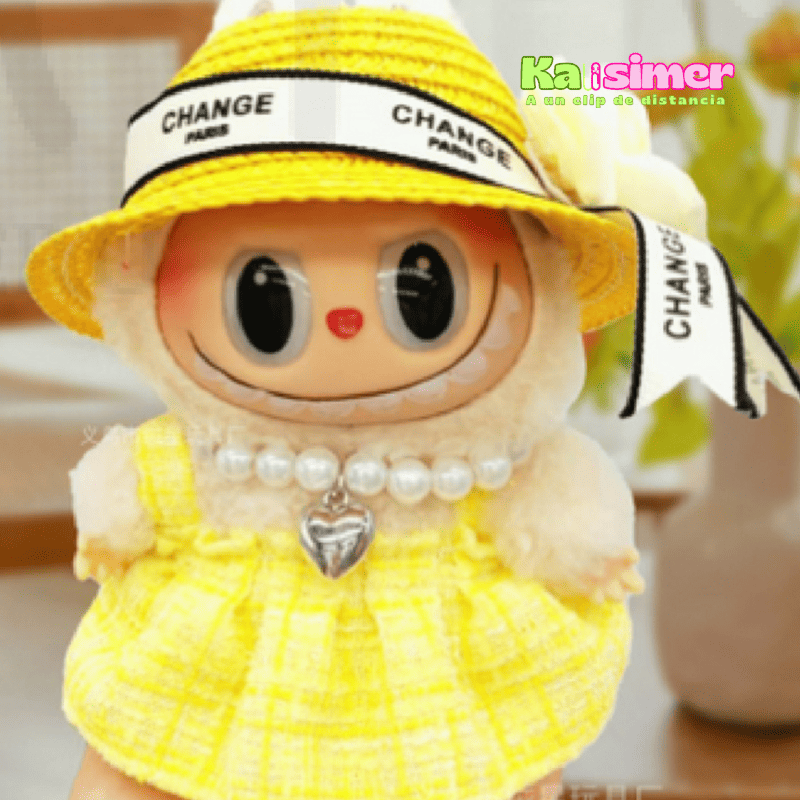VESTIDO CON GORRO LABUBU