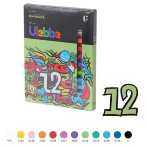 MARCADORES ACRILICOS PUNTA PINCEL X 12