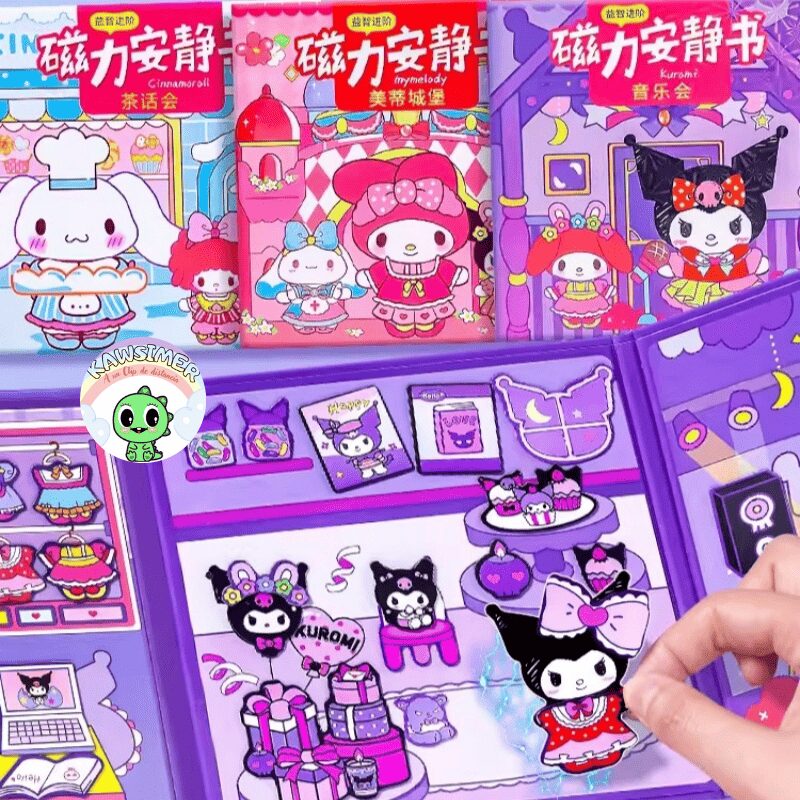 STICKERS IMANTADOS CON ESCENARIOS