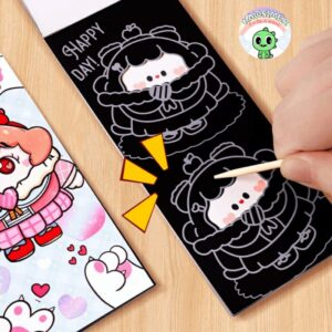 LIBRETA MÁGICA PARA RASPAR LABUBU