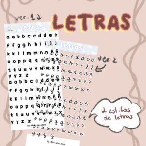 Plantilla Letras