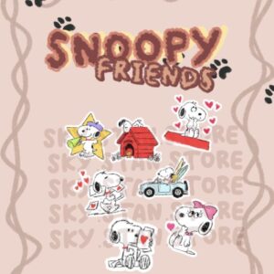 Sticker Snoopy Friends