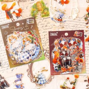 SET X40 STICKERS PET - ALICIA EN EL PAIS DE LAS MARAVILLAS