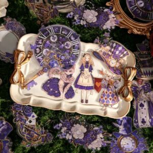 SET X30 STICKERS PET - ALICIA EN EL PAIS DE LAS MARAVILLAS DREAM