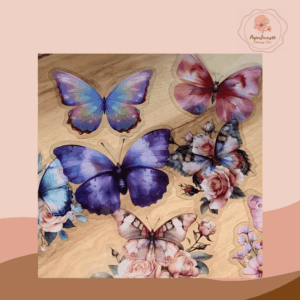 STICKER PET MARIPOSAS/ 12 UNIDS