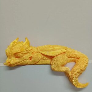 DRAGONES DORMIDOS 3D - ADORNO LIBRERO