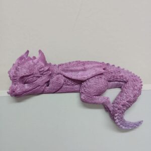 DRAGONES DORMIDOS 3D - ADORNO LIBRERO